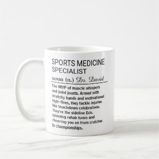 Mug Définition drôle de spécialiste en médecine du spo