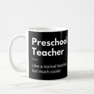 Mug Définition drôle d'enseignant d'école maternelle