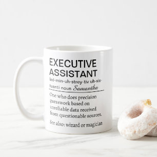 Mug Définition drôle d'un assistant de direction perso