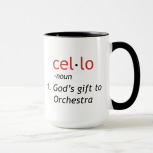 Mug Définition du cello