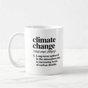 Mug Définition du changement climatique