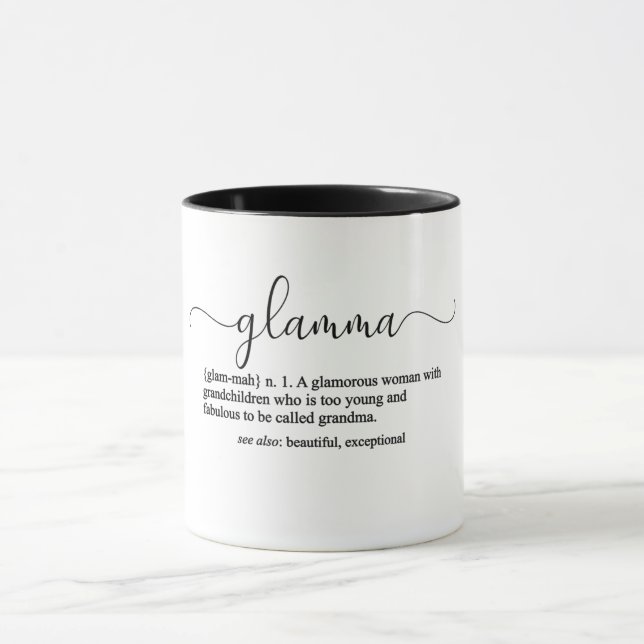 Mug Définition Du Glamme (Centre)