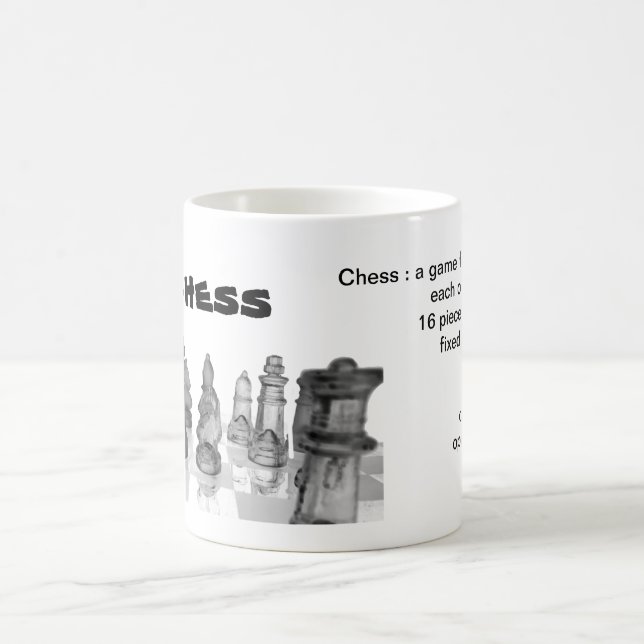 Mug Définition du jeu d'échec (Centre)