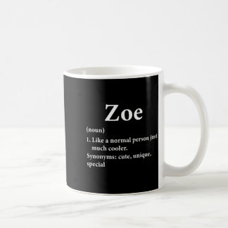Mug Définition du prénom Zoé Drôle D 