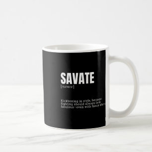 Mug Définition d'un passionné de savate de kickboxing