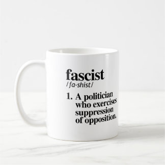 Mug Définition fasciste