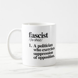 Mug Définition fasciste