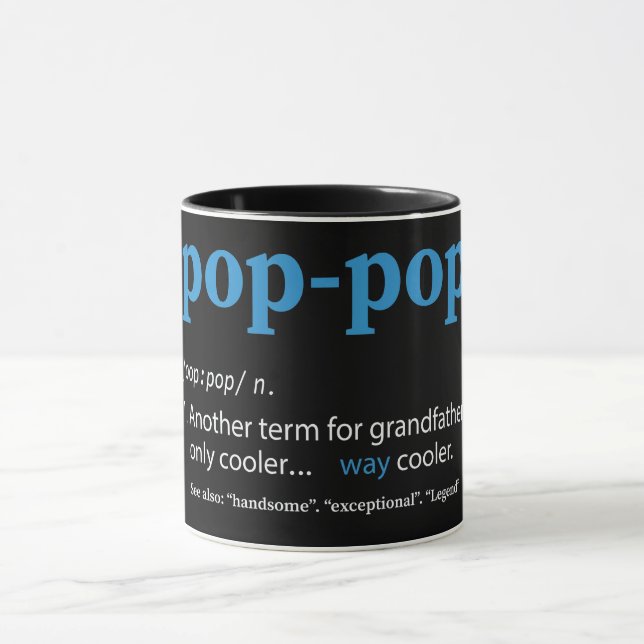 Mug Définition Pop-Pop (Centre)