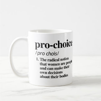 Mug Définition Pro-Choice
