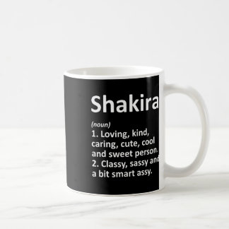 Mug Définition Shakira Nom Personnalisé Cadeau Drôle d