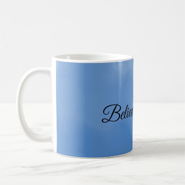 Mug Dégradé bleu ciel rêveur  (Gauche)