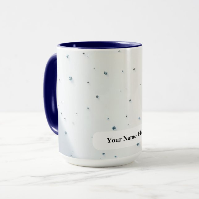 Mug Dégradé de Nickel Pâle Arctique (Devant gauche)