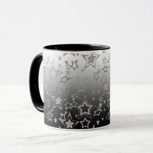 Mug Dégradé de Noël paillettes scintillement confettis