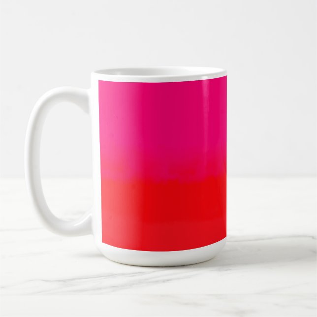 Mug Dégradé rose et orange  (Gauche)