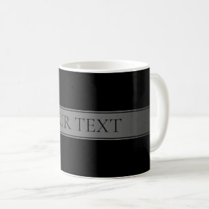Mug Dégradé simple et élégant à rayures, couleur modif