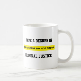 Mug Degré dans la justice pénale
