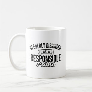 Mug déguisé en adulte responsable