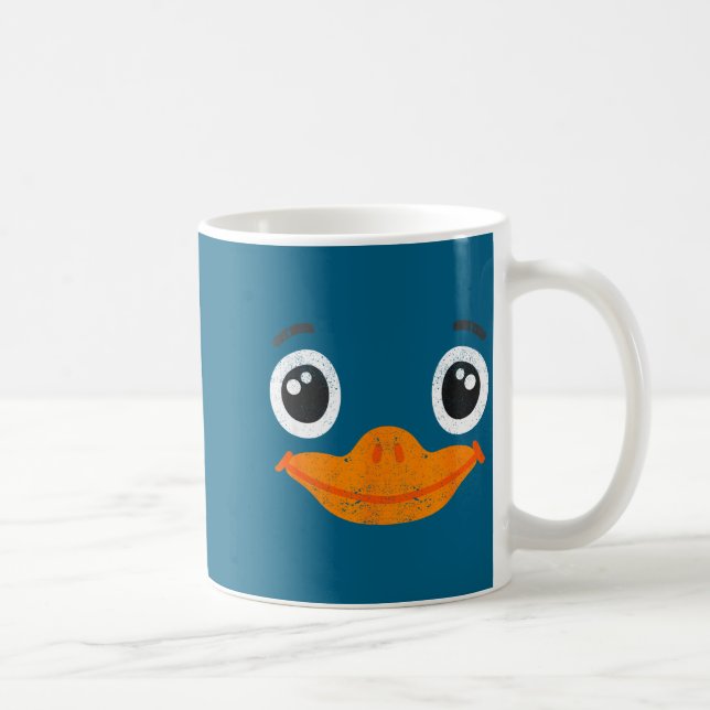 Mug Déguisement Canard Halloween Animaux Mignon Facile (Droite)