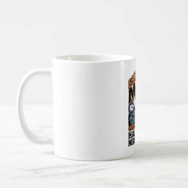 Mug Déguisement de nurse effrayant Halloween Ghost Nur (Gauche)