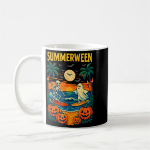 Mug Déguisement de plage fantôme squelette Halloween é