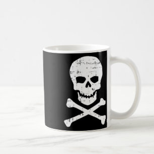 Mug Déguisement de poche Halloween Crâne et os croisés