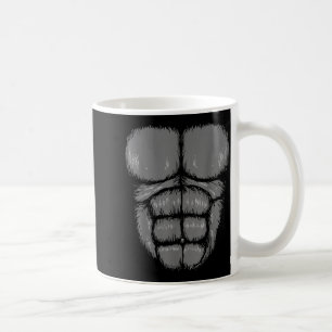 Mug Déguisement drôle d'Halloween Gorille Singe Ventre