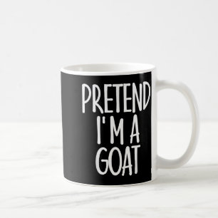 Mug Déguisement Facile de Chèvre Cadeau Drôle Agricult