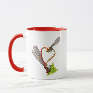 Mug Déguisement Fille Capuche Damselfly Heart Nature A
