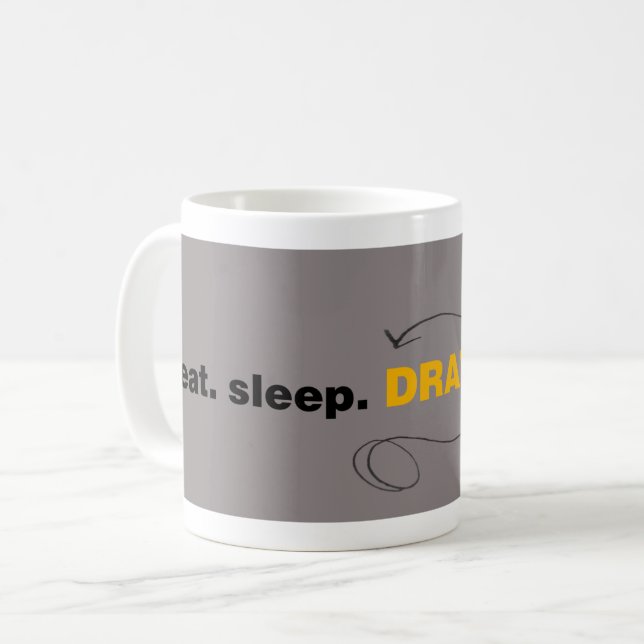Mug Dégustez Dessiner un cadeau de la Coupe de thé au  (Devant gauche)