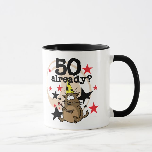 Mug Déjà anniversaire 50 (Droite)