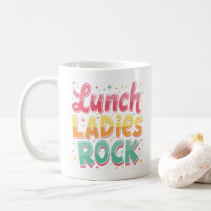 Mug Déjeuner Dames Rock ! Drôle Déjeuneuse