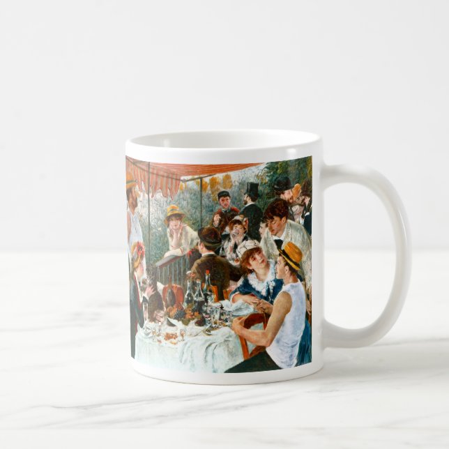 Mug Déjeuner de la partie de canotage, Renoir (Droite)