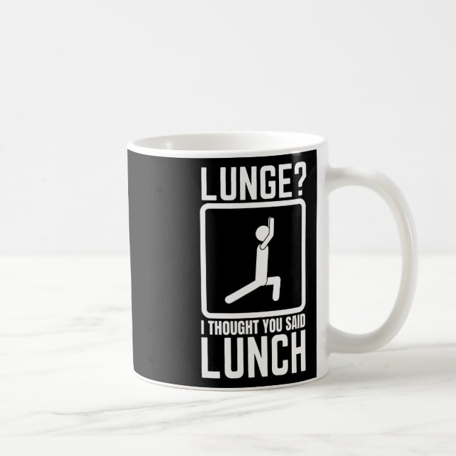 Mug Déjeuner Je Pensais Que Vous Avez Dit Déjeuner Drô (Droite)