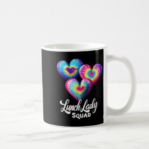 Mug Déjeuner Lady Squad Tie Dye Coeurs Présents Pour C