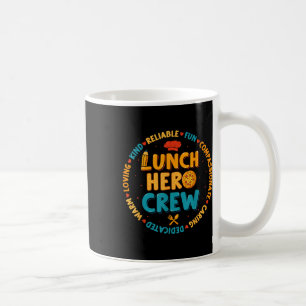 Mug Déjeuner scolaire Hero Squad Funny Cafétéria Worke