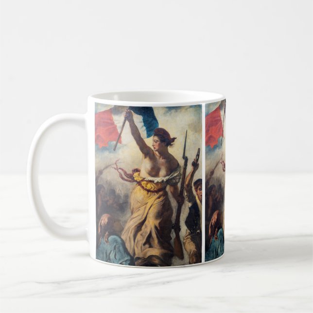 Mug Delacroix - La Liberté guidant le peuple en gros p (Gauche)