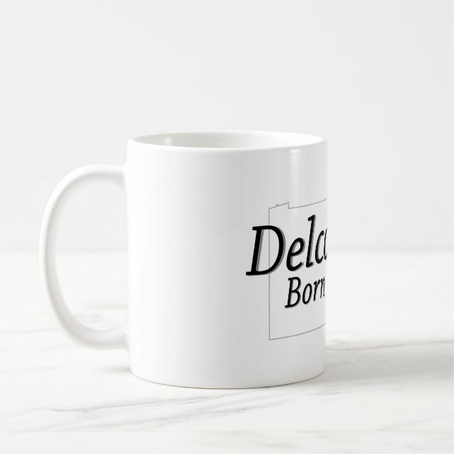 Mug Delco Né et élevé (Gauche)