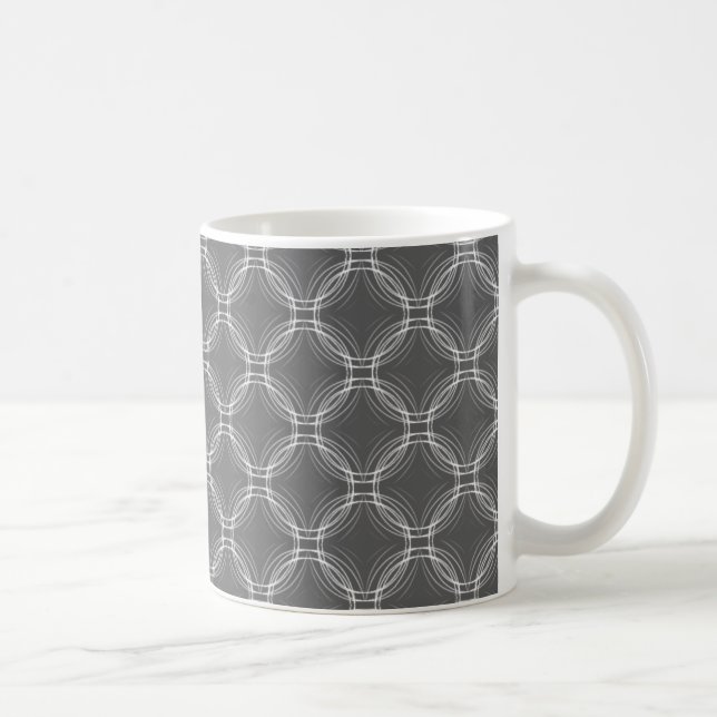 Mug d'élégance du centre-ville, gris (Droite)