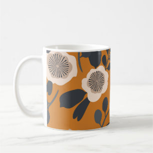 Mug Délicat motif végétal Vintage
