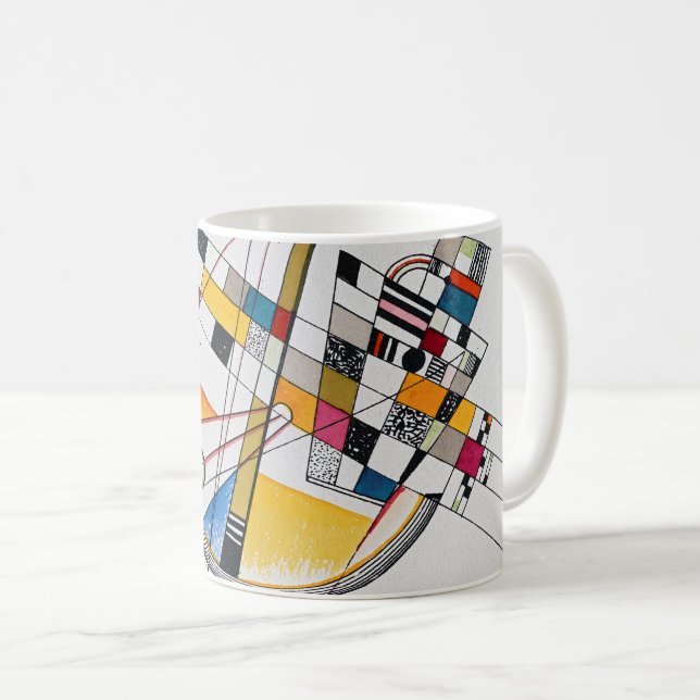 Mug Délicate Tension N° 85, Wassily Kandinsky (Devant droit)