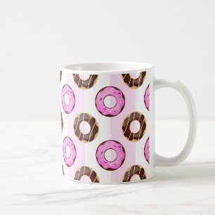 Mug Délicats beignets rose Motif de la boue