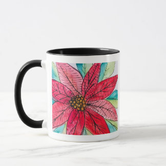 Mug Délice de Poinsettia