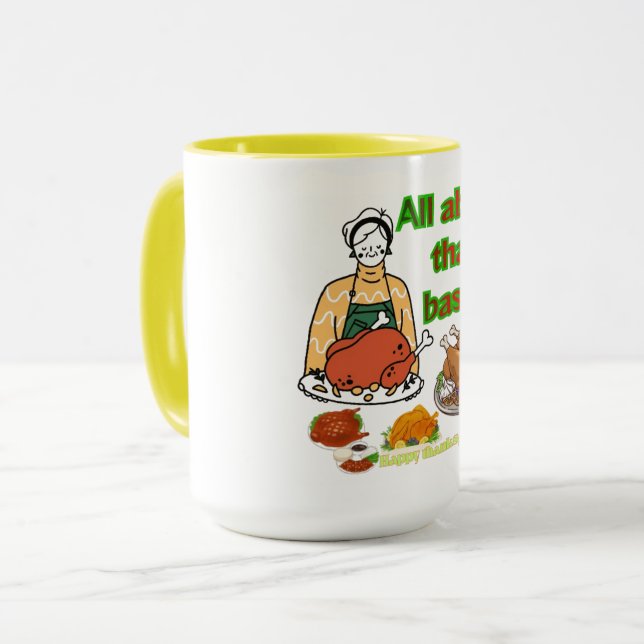 Mug Délicieux Baste (Devant gauche)