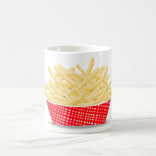 Mug Délicieux frites français Retro Restauration rapid