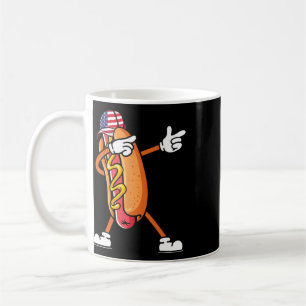 Mug Délicieux hot-dog du 4 juillet Drapeau américain I