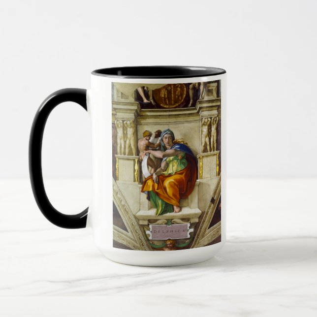 Mug Delphic Sibyl par Michelangelo (Gauche)