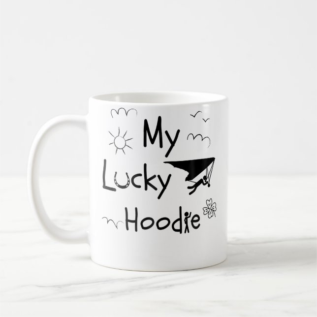 Mug Delta-Planeur Delta-Gliding Drôle Suspendu (Gauche)