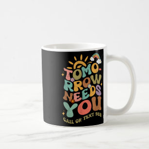 Mug Demain a besoin de vous 988 Prévention nationale d