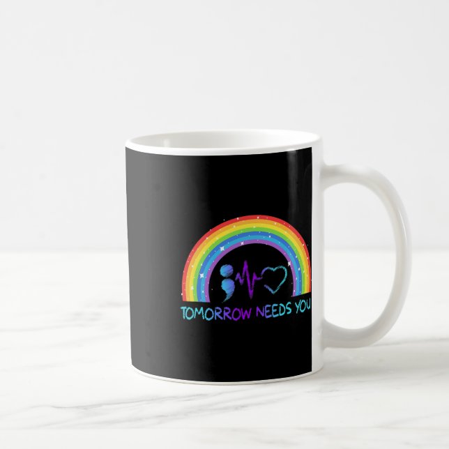 Mug Demain aura besoin de vous prévention du suicide (Droite)