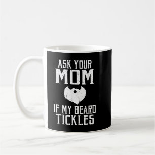 Mug Demande à ta mère si ma barbe chatouille Viking
